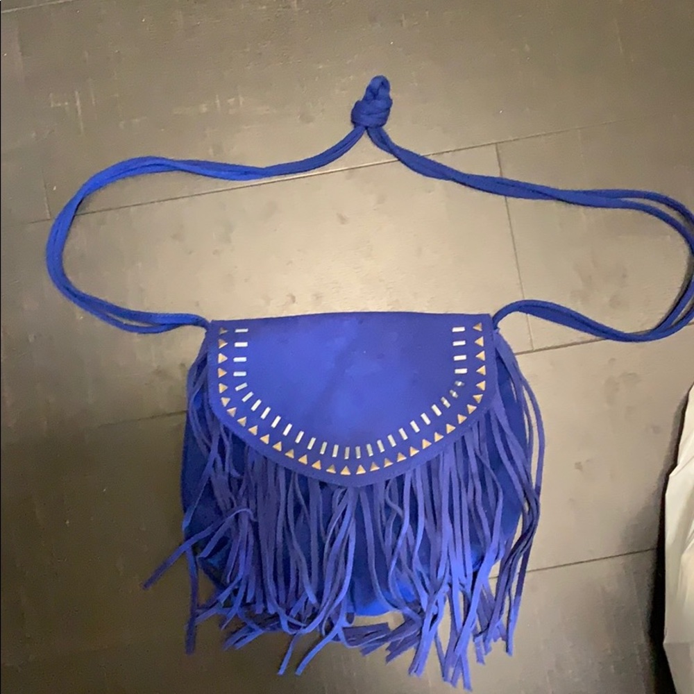 Royal blue crossbody